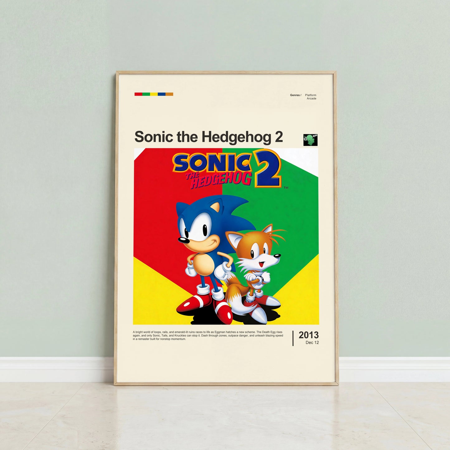 Sonic the Hedgehog 2 Poster