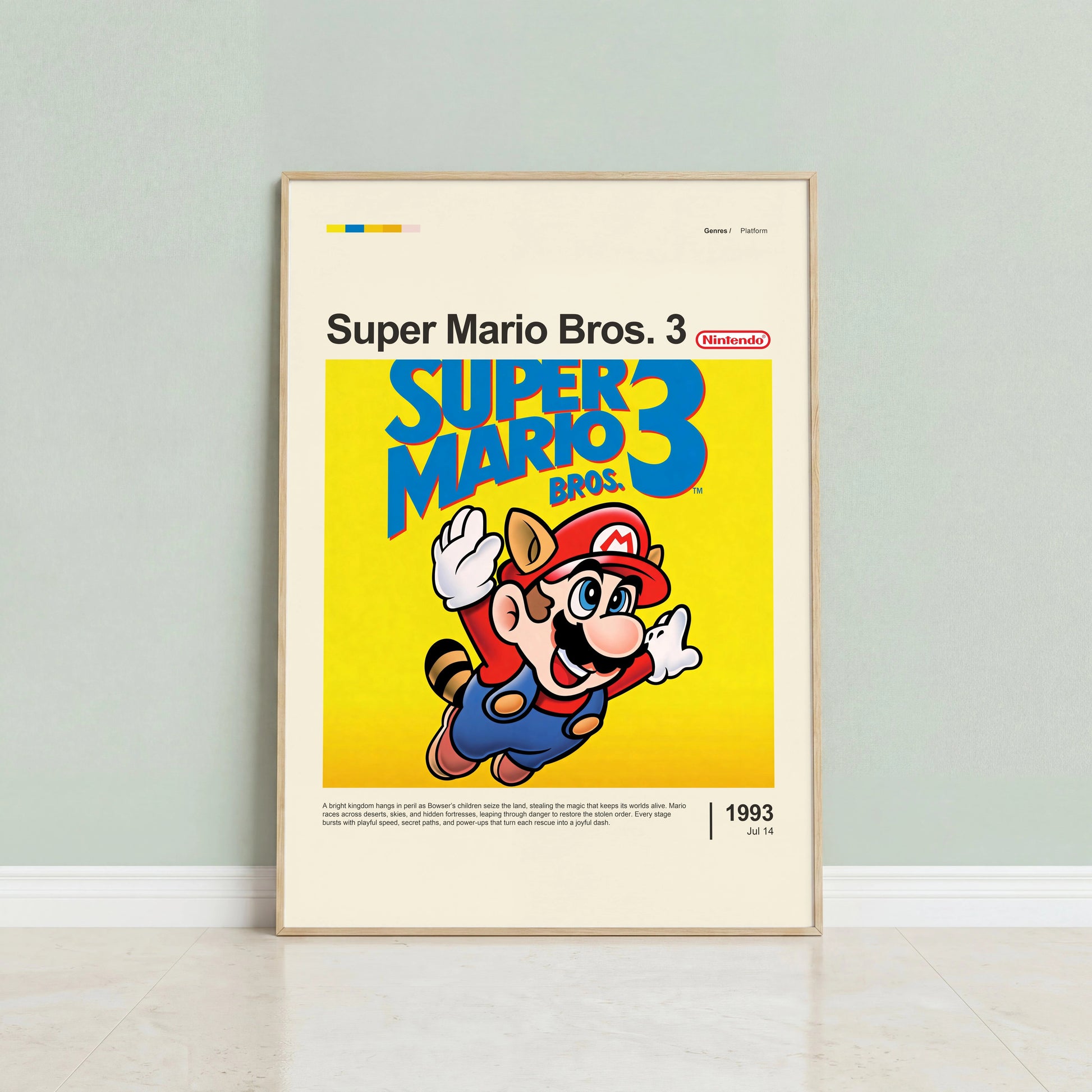 Super Mario Bros. 3 Poster