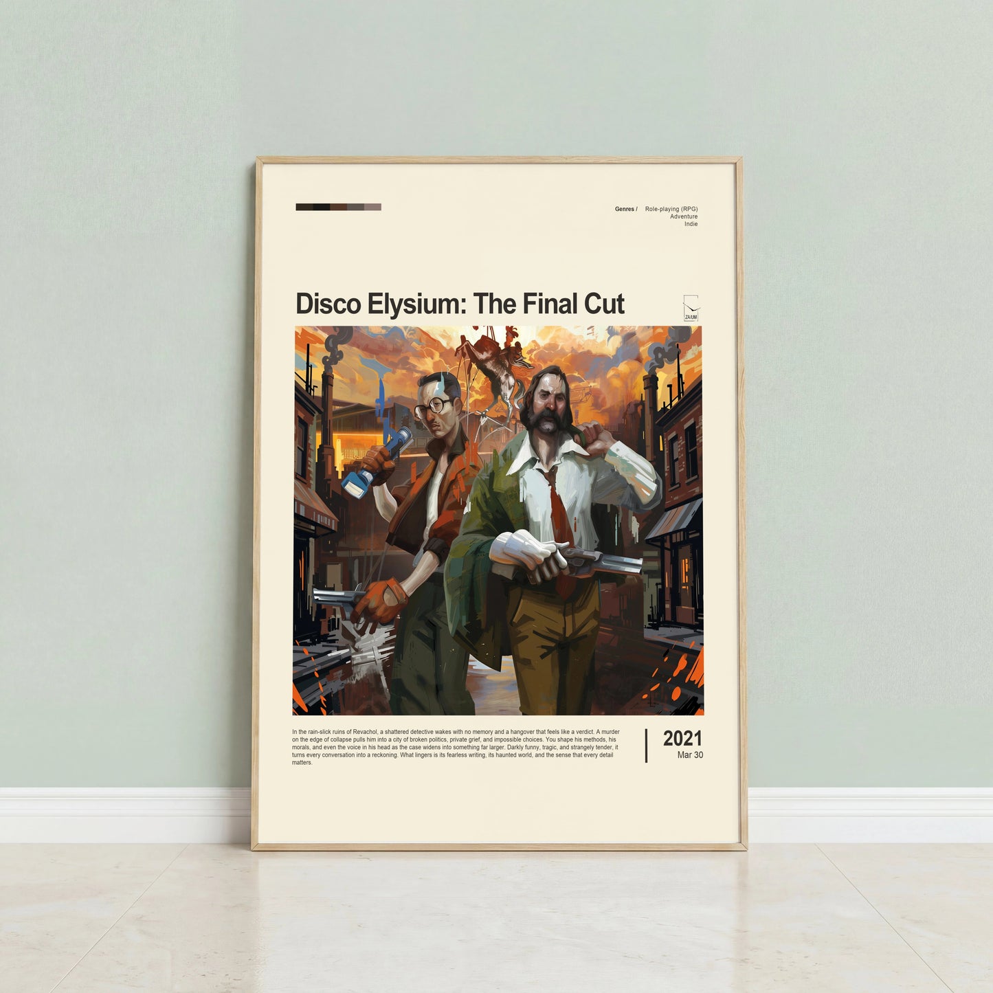 Disco Elysium: The Final Cut Poster — view 2