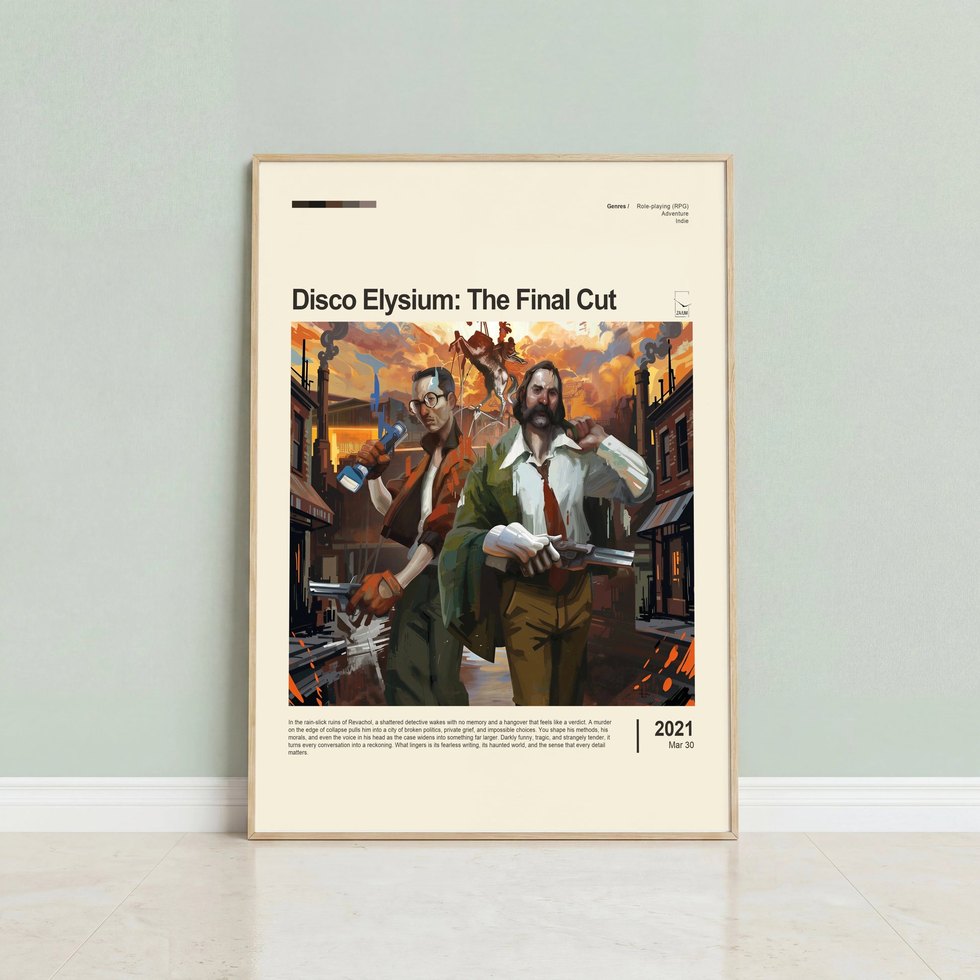 Disco Elysium: The Final Cut Poster — view 2