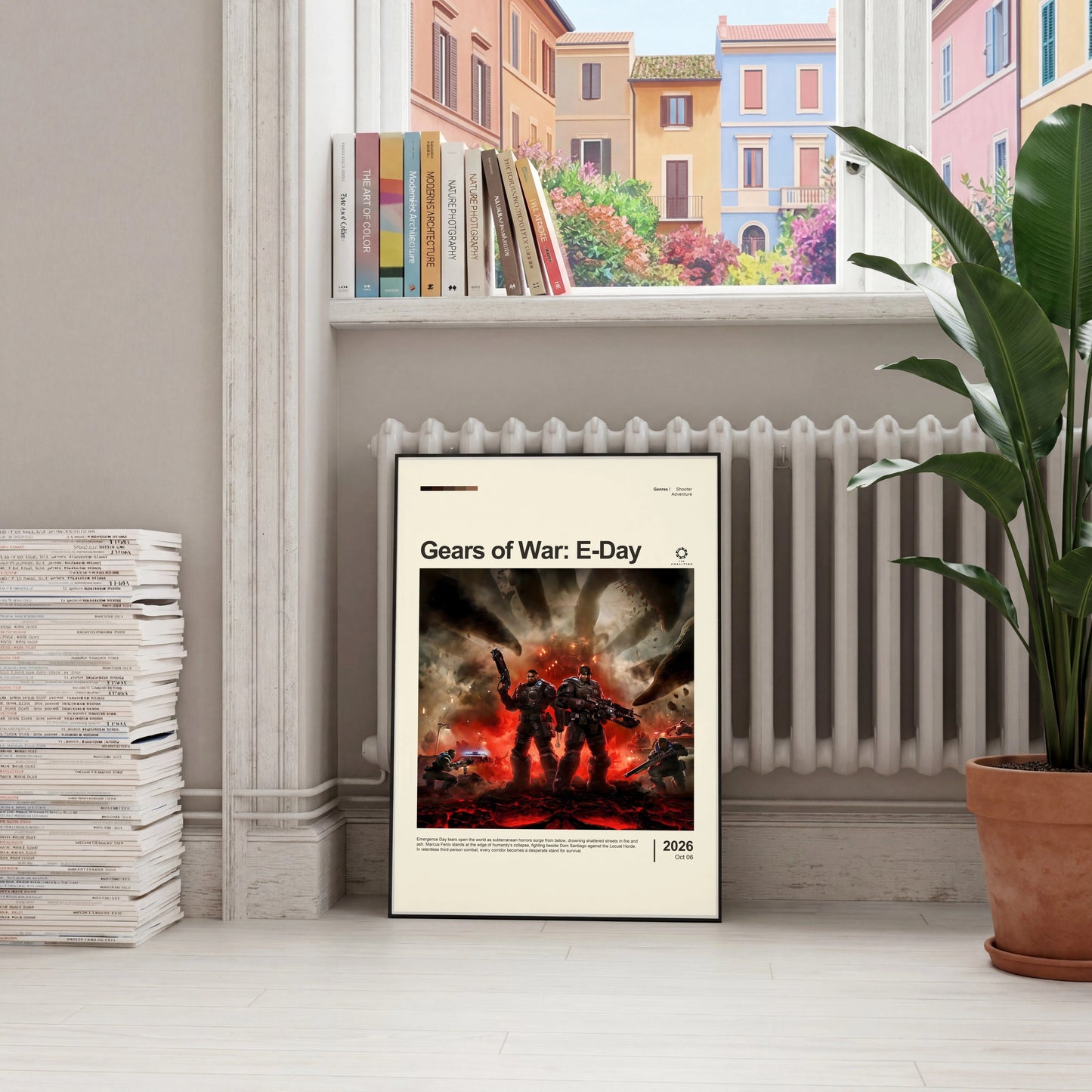 Gears of War E-Day Poster — view 5