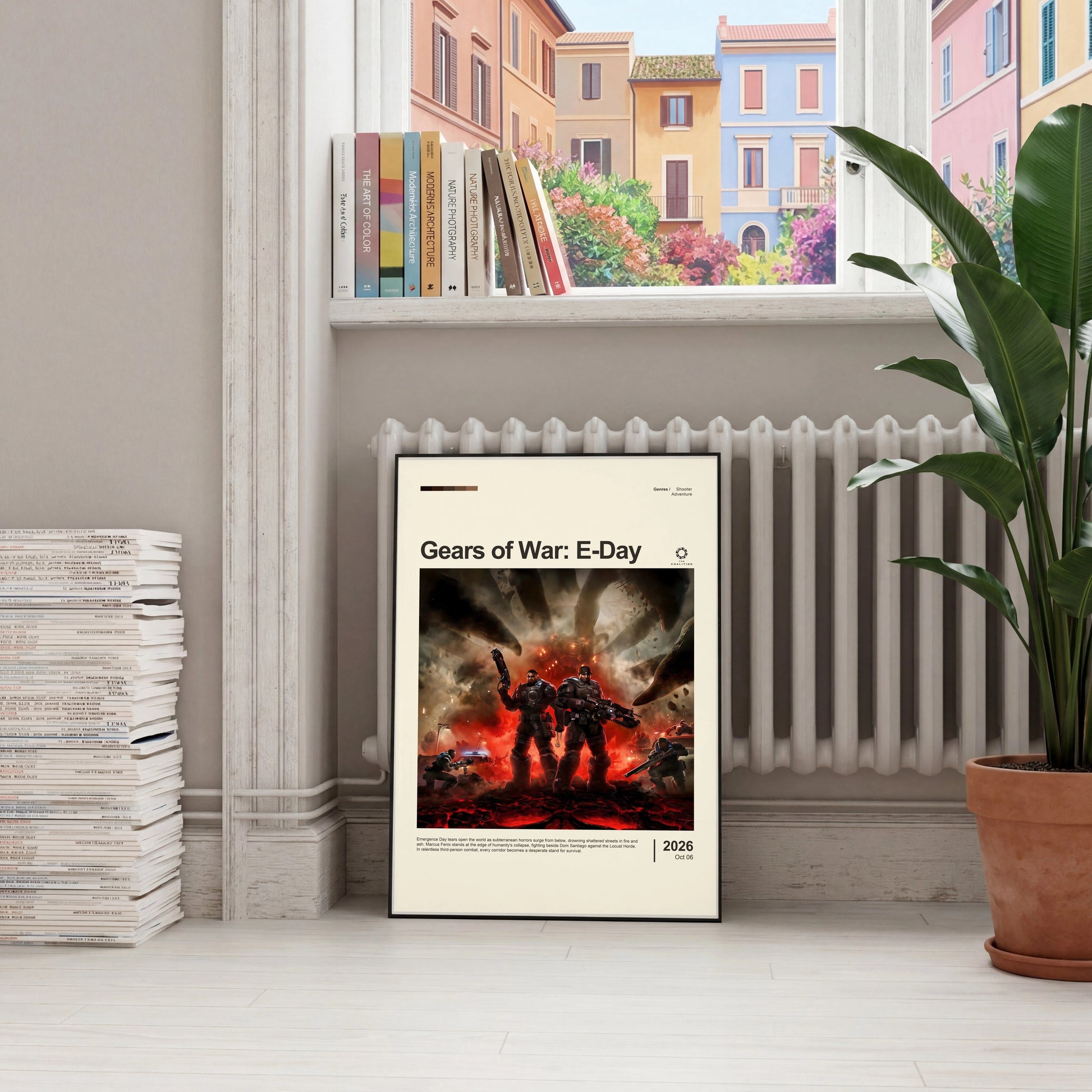 Gears of War E-Day Poster — view 5