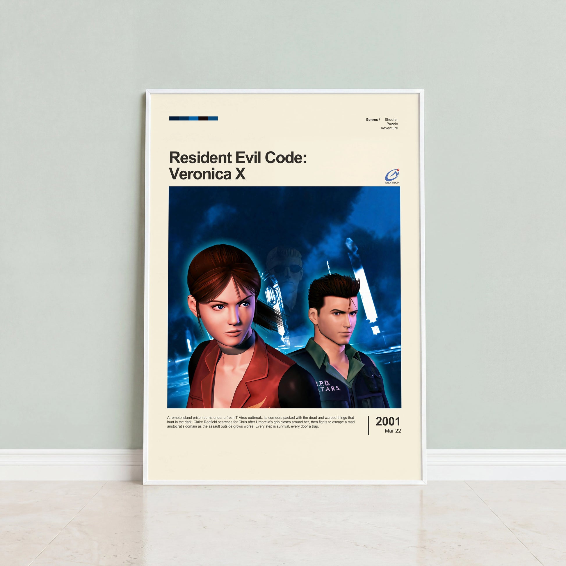 Resident Evil Code: Veronica X Poster — view 4