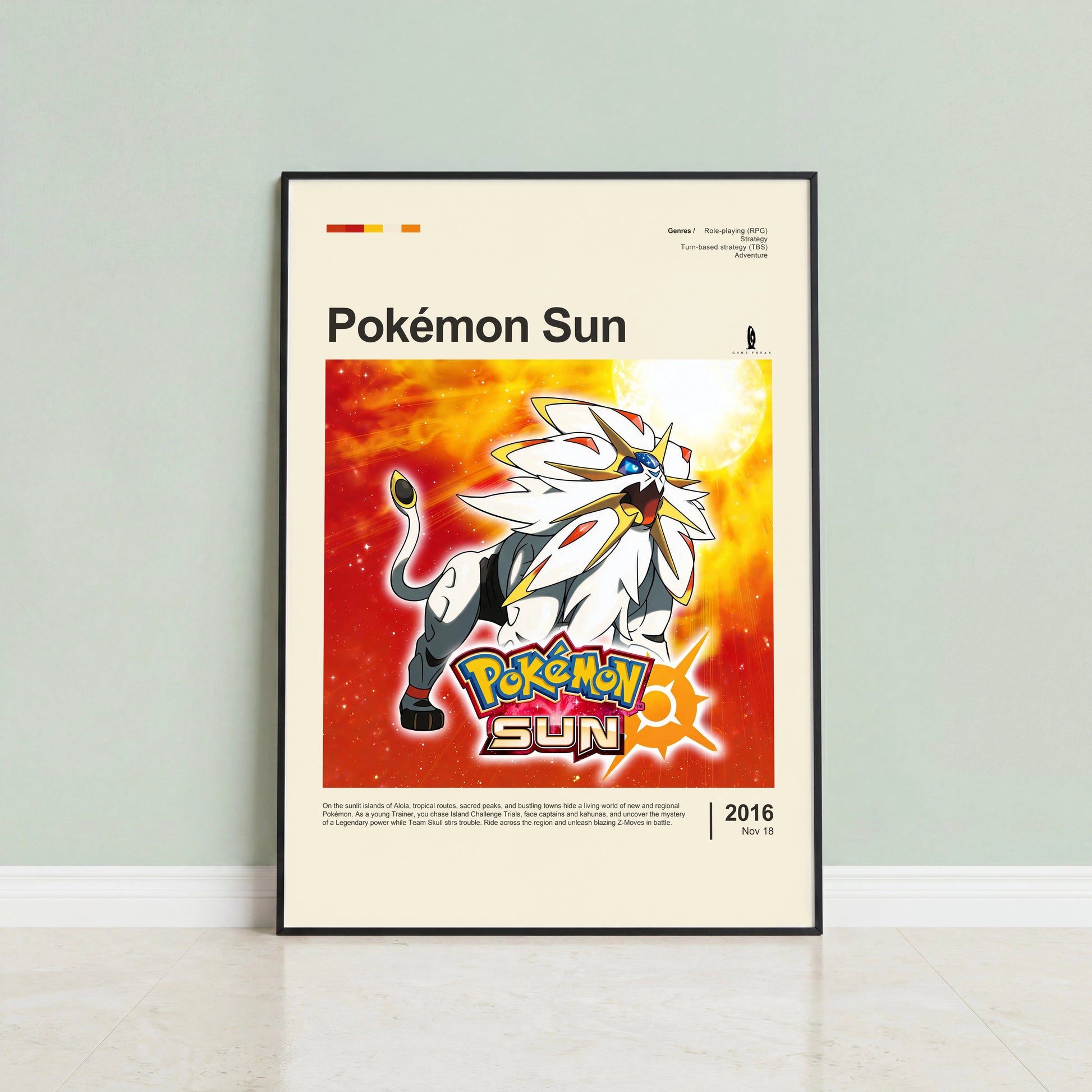 Pokémon Sun Poster — view 3