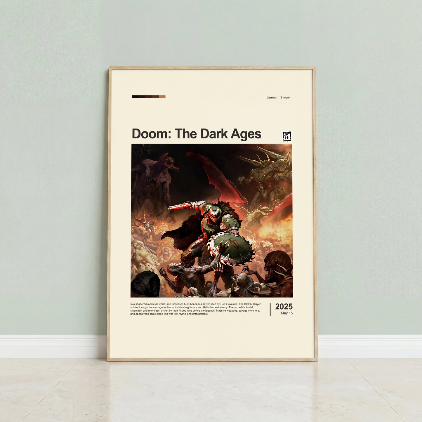 DOOM: The Dark Ages Poster — view 2