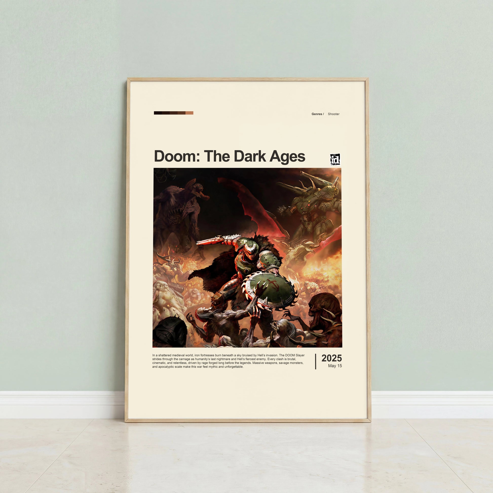 DOOM: The Dark Ages Poster — view 2