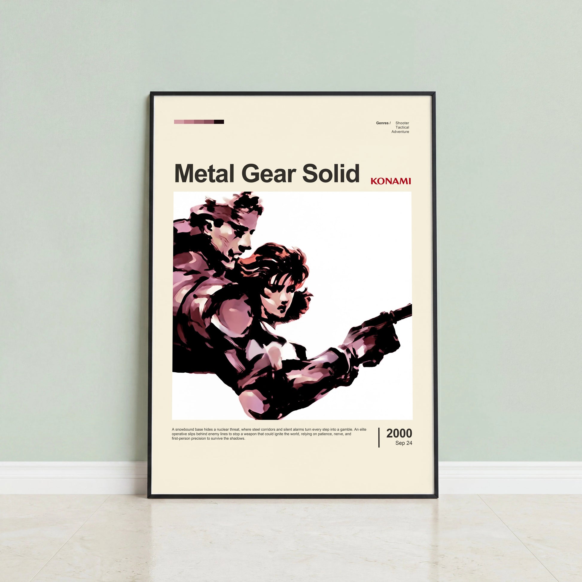 Metal Gear Solid Poster — view 3