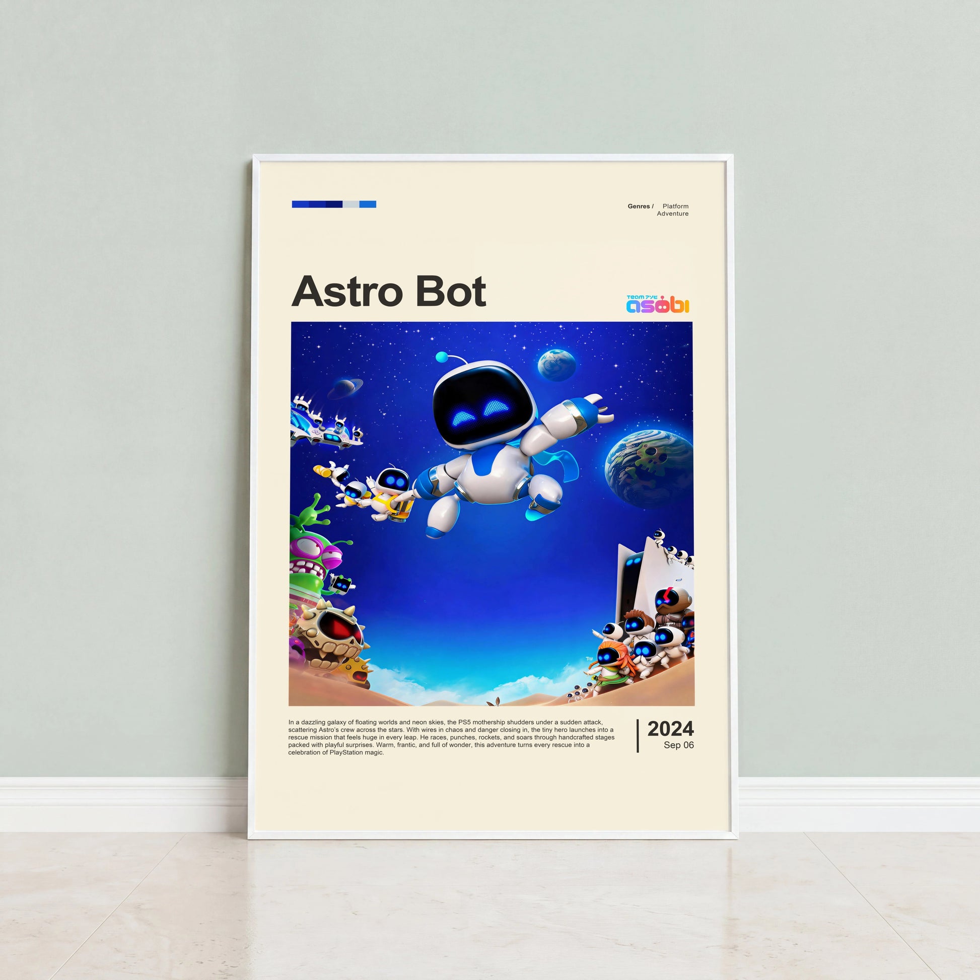 Astro Bot Poster — view 3