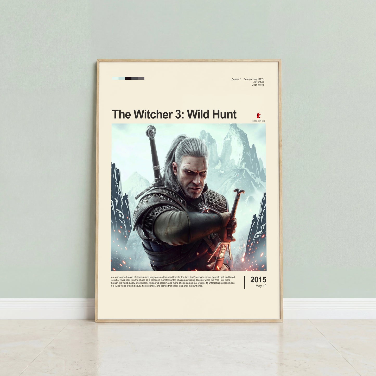 The Witcher 3: Wild Hunt Poster — view 2