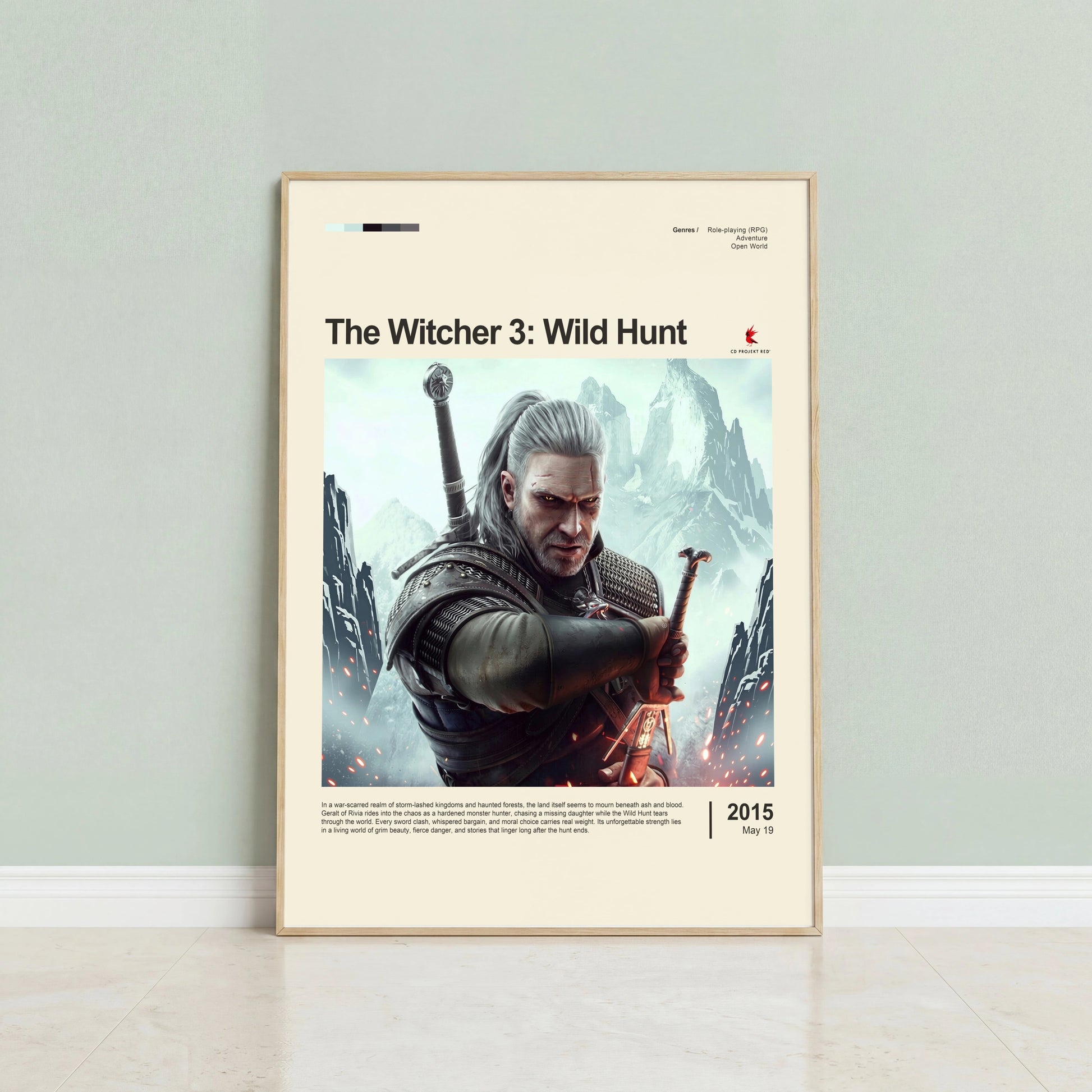 The Witcher 3: Wild Hunt Poster — view 2