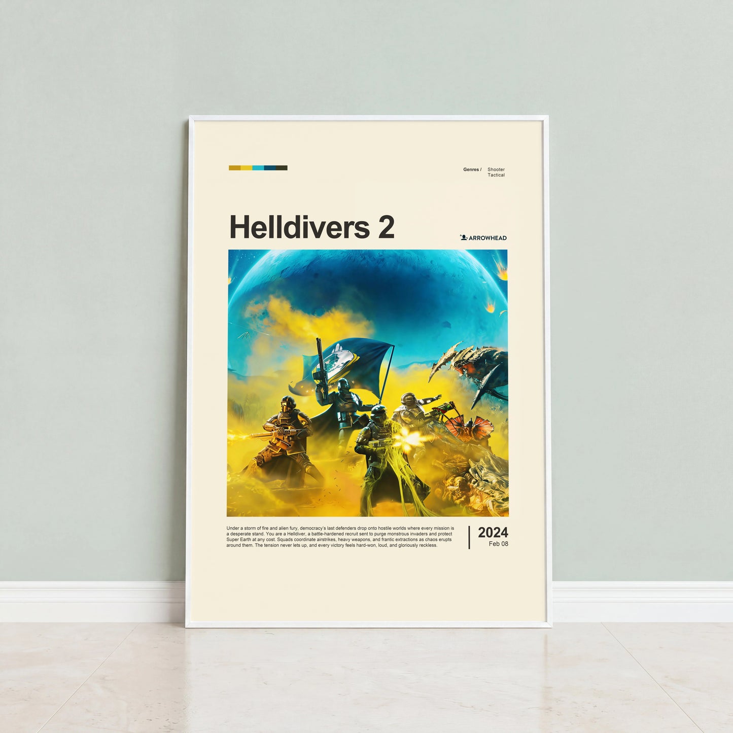 Helldivers 2 Poster — view 3