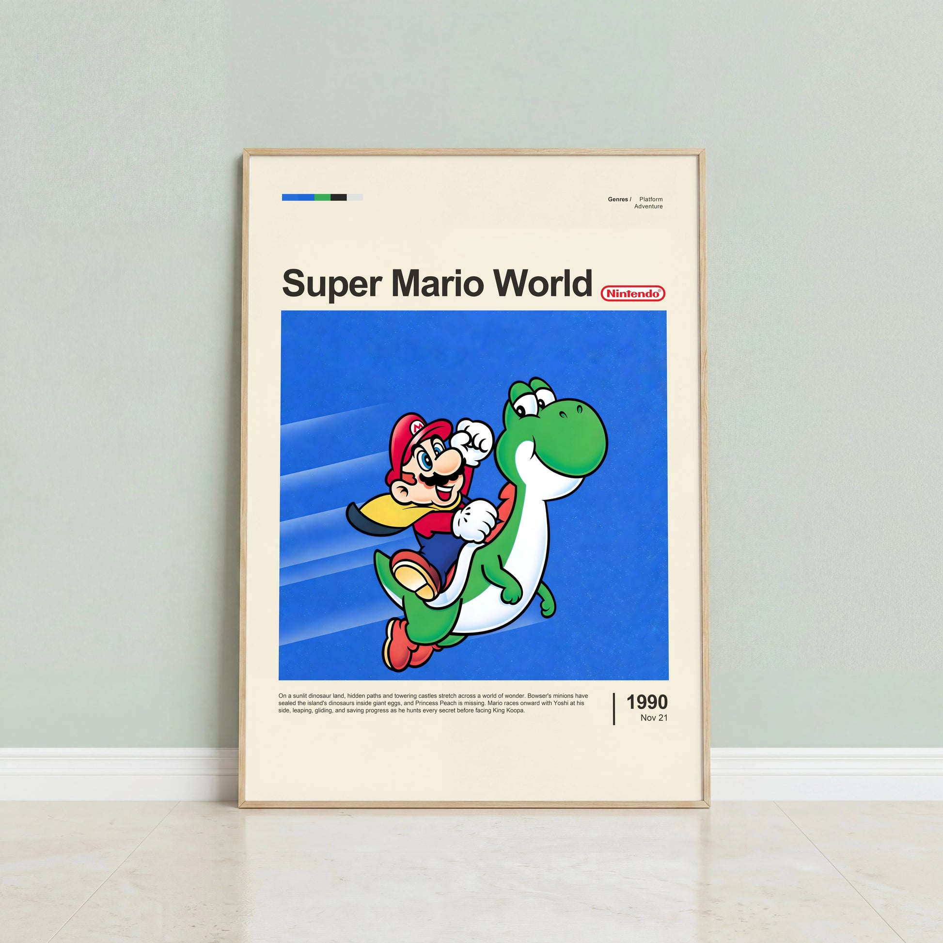 Super Mario World Poster
