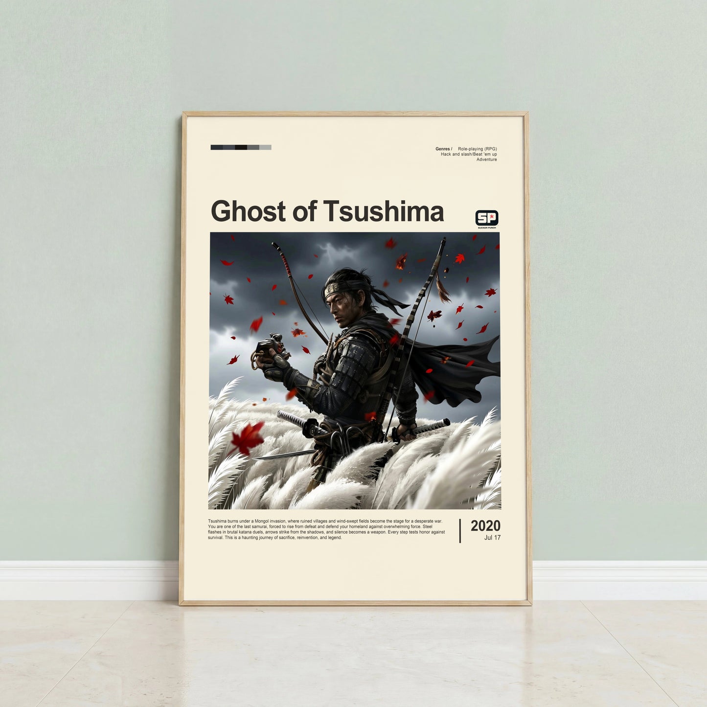 Ghost of Tsushima Poster — view 2
