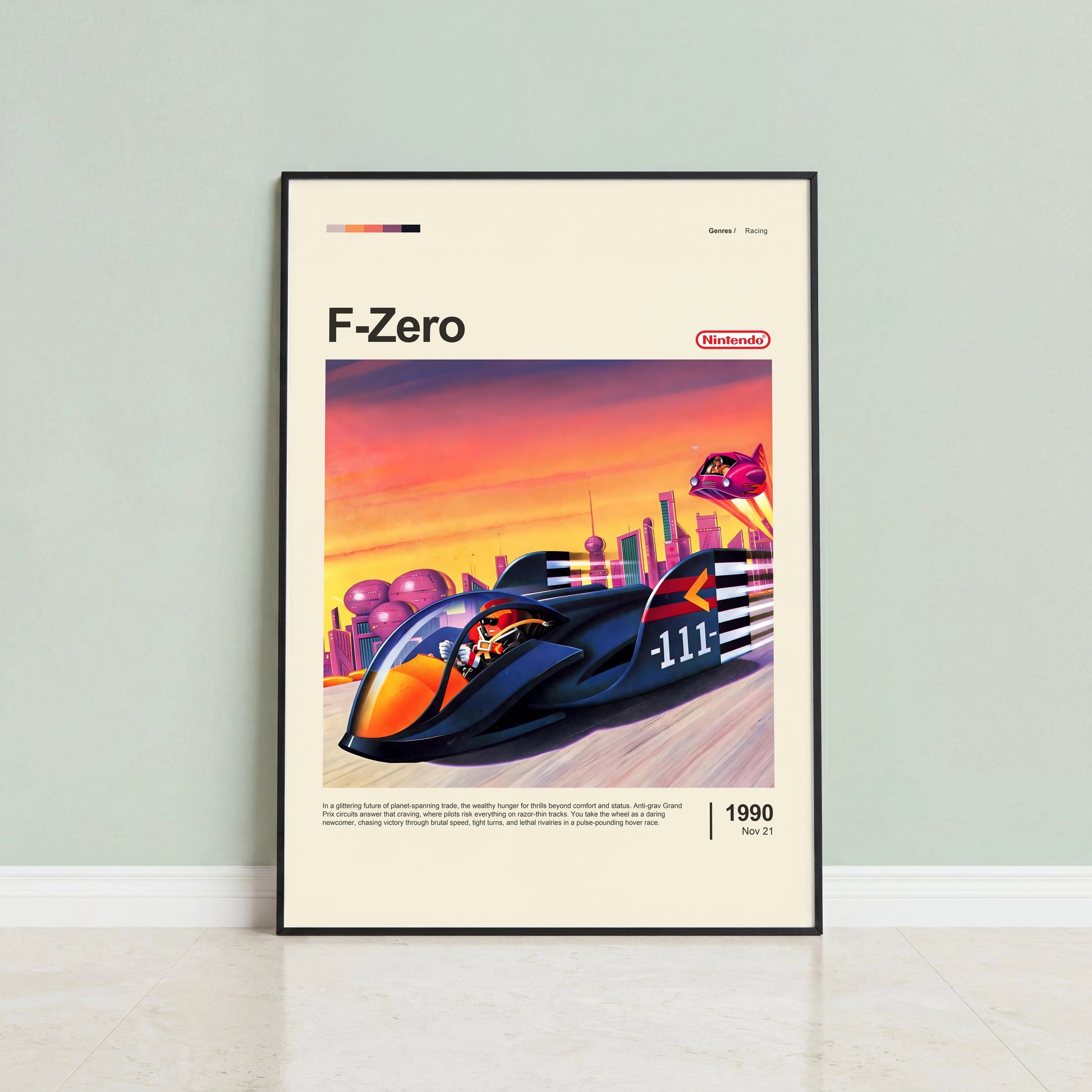 F-Zero Poster — view 3