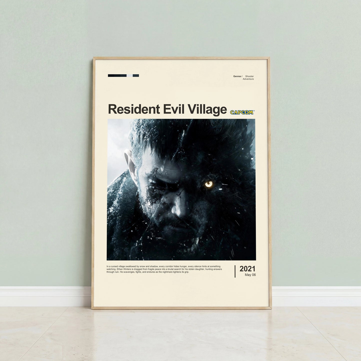 Resident Evil Village Poster