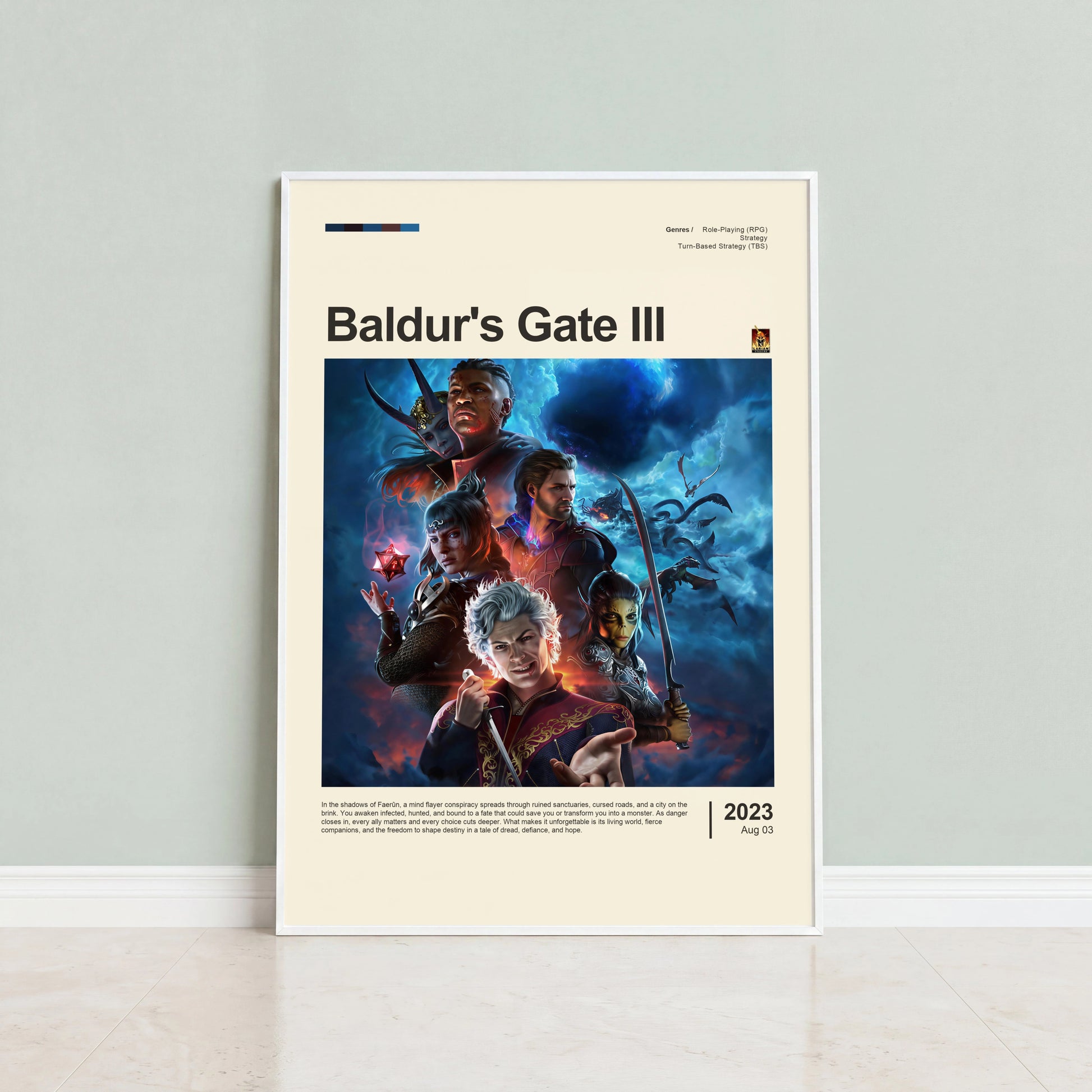 Baldur's Gate III Poster — view 3