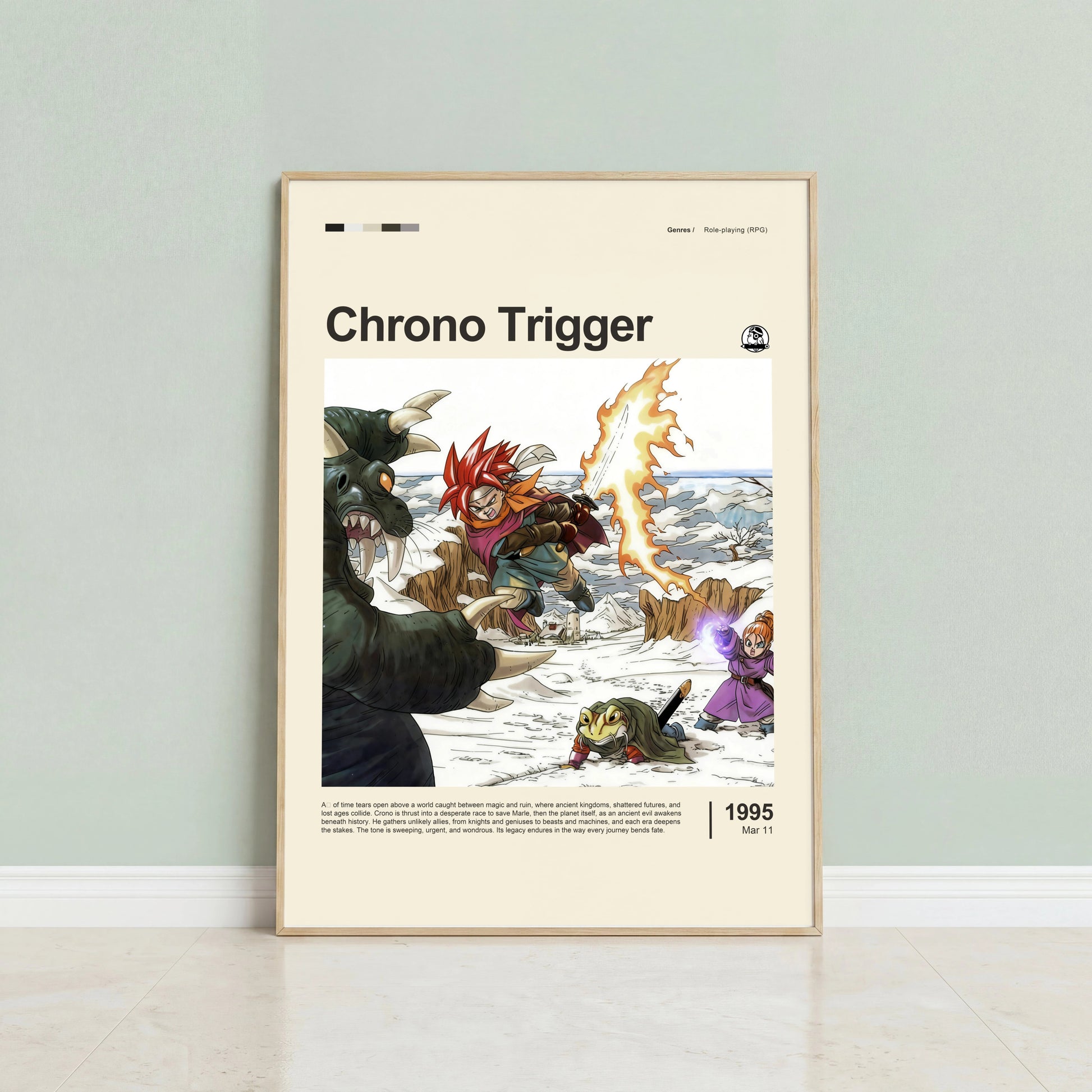 Chrono Trigger Poster — view 2