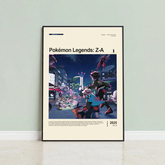Pokémon Legends: Z-A Poster