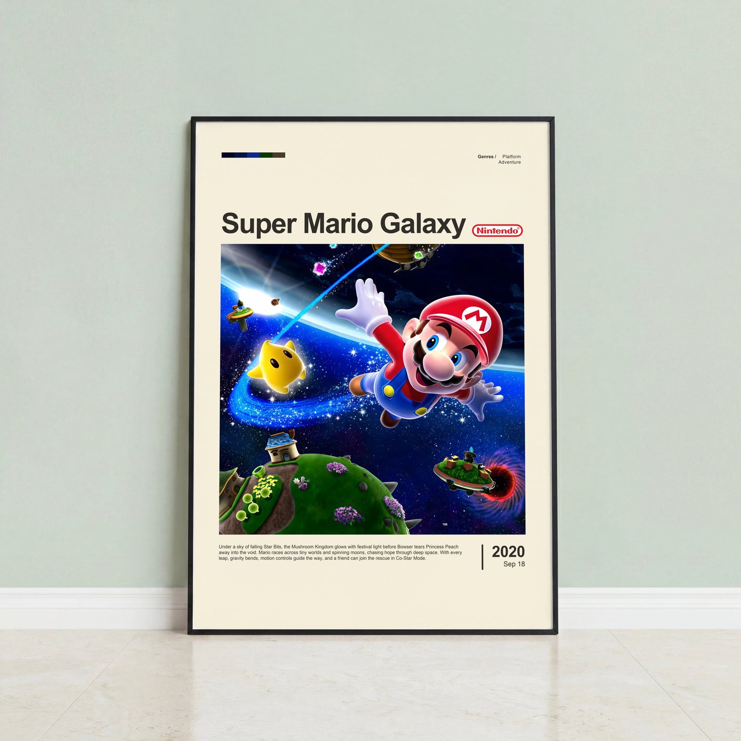 Super Mario Galaxy Poster — view 3