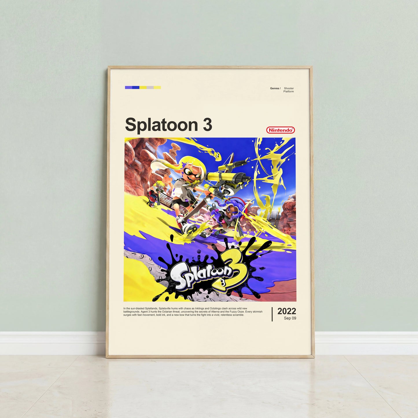 Splatoon 3 Poster