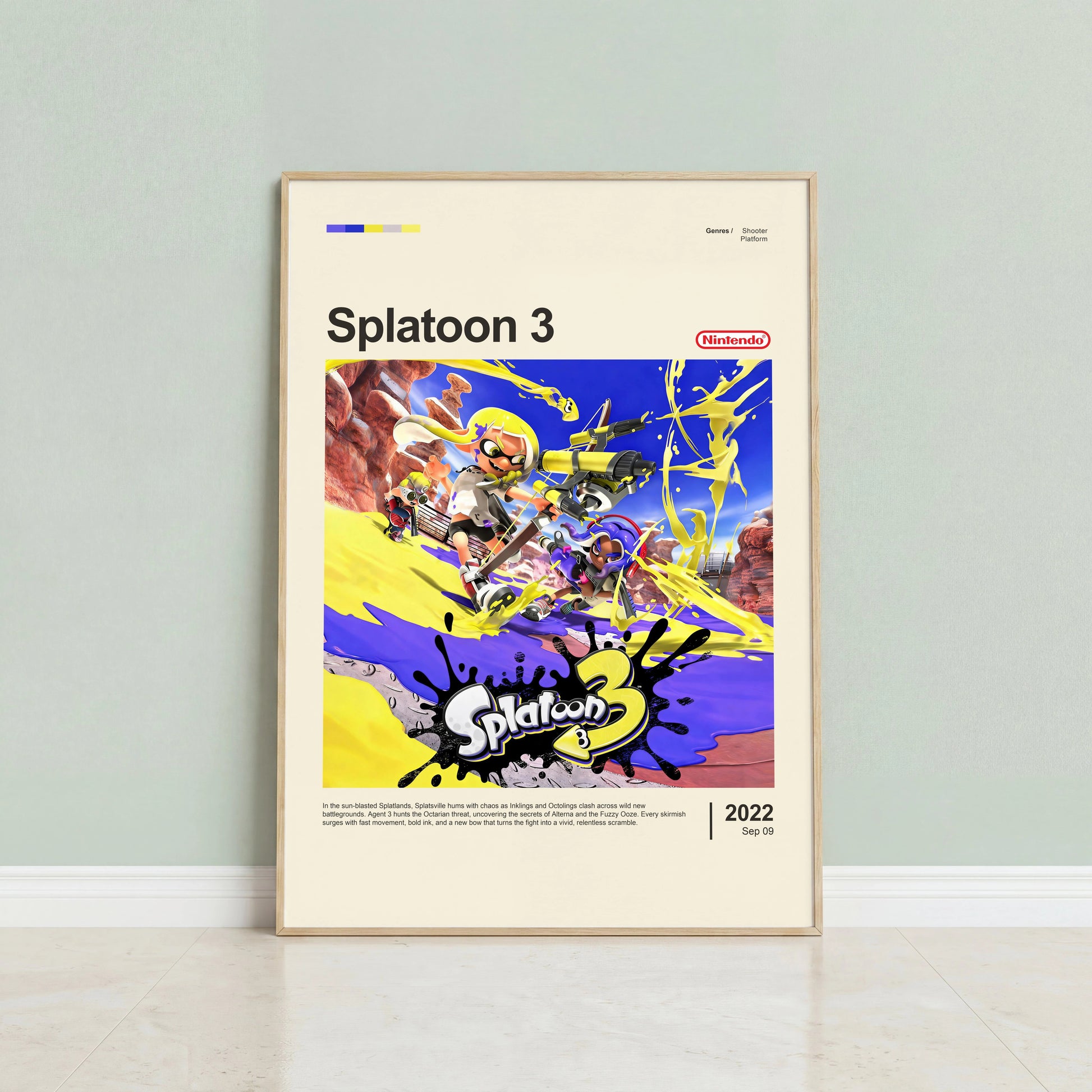 Splatoon 3 Poster