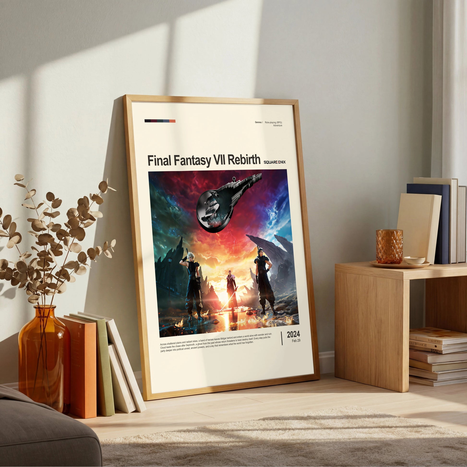 Final Fantasy VII Rebirth Poster — view 6
