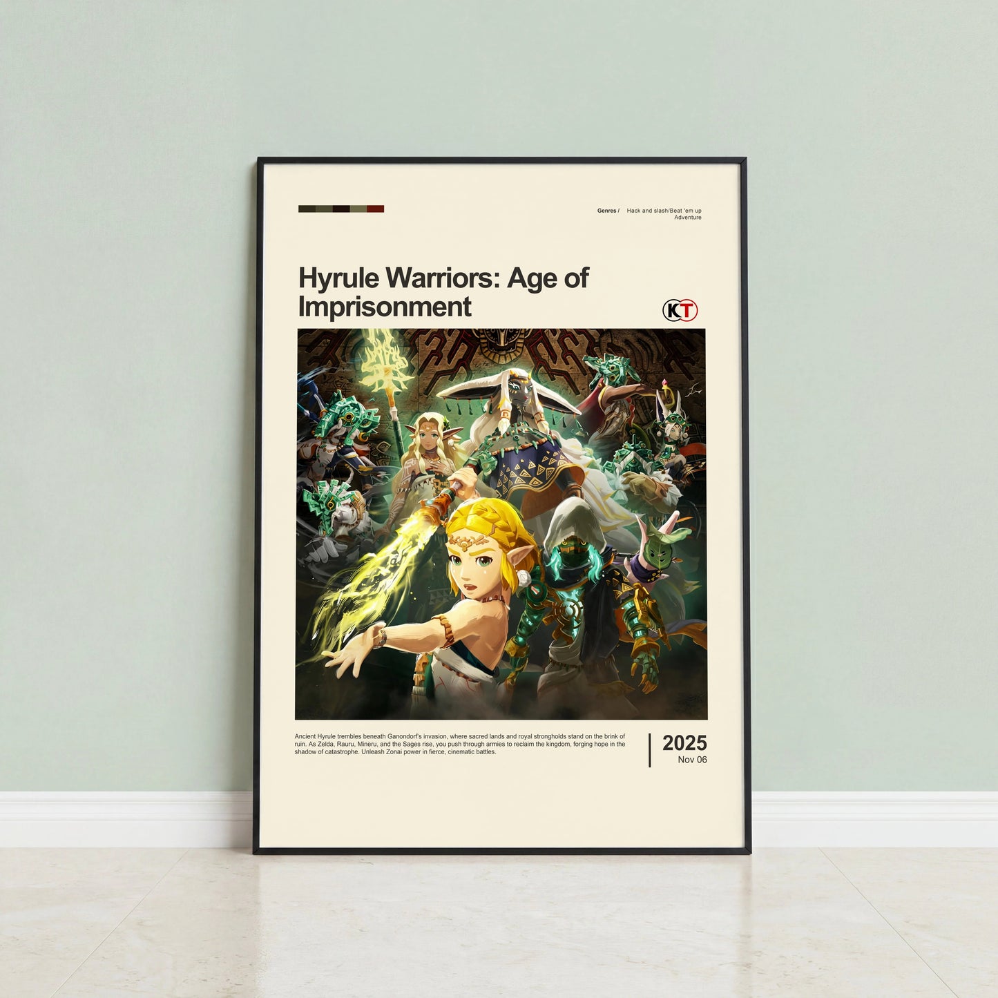 Hyrule Warriors: Age of Imprisonment Poster — view 3