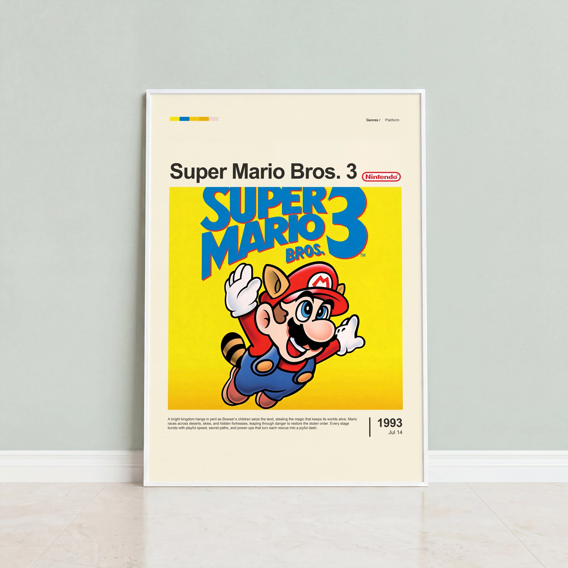 Super Mario Bros. 3 Poster — view 4