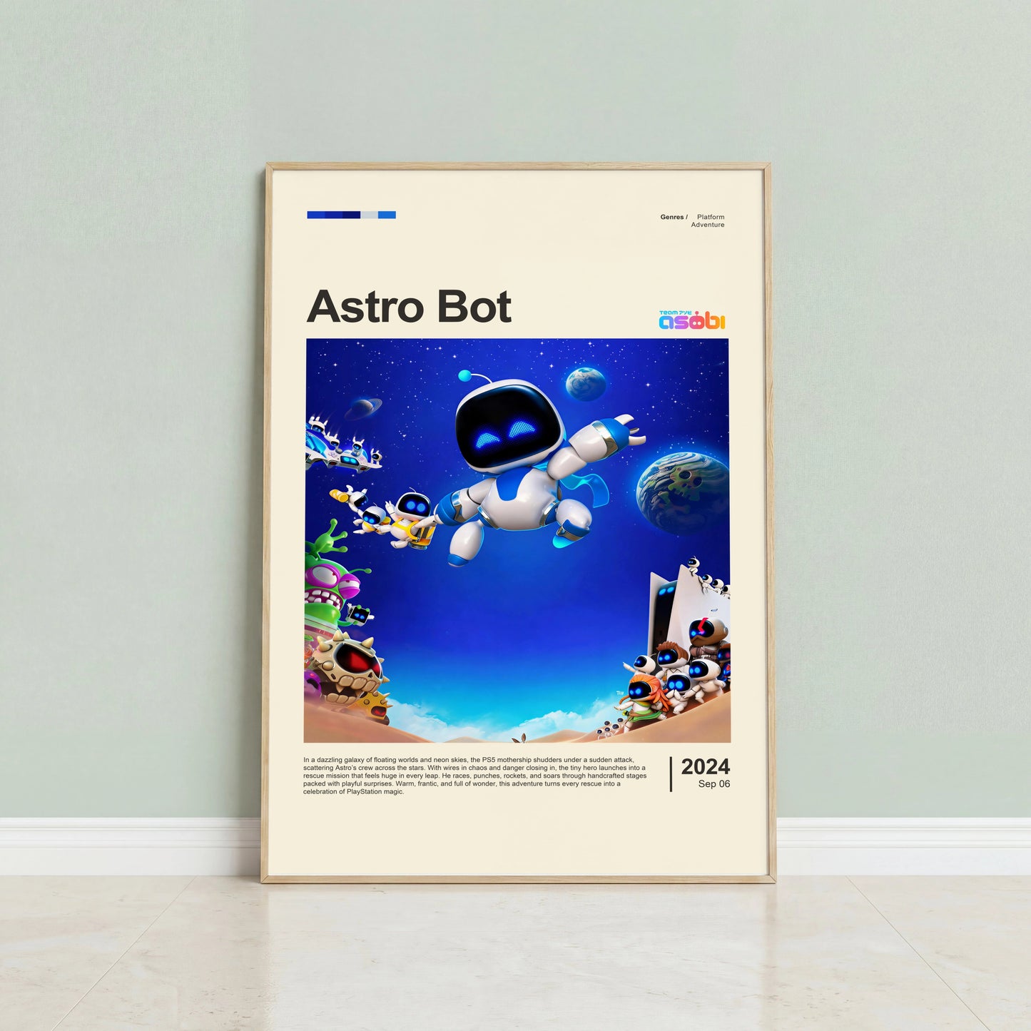 Astro Bot Poster — view 2