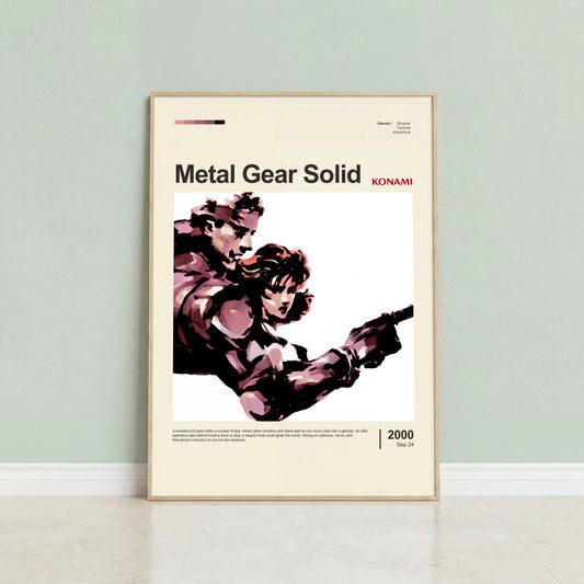 Metal Gear Solid Poster