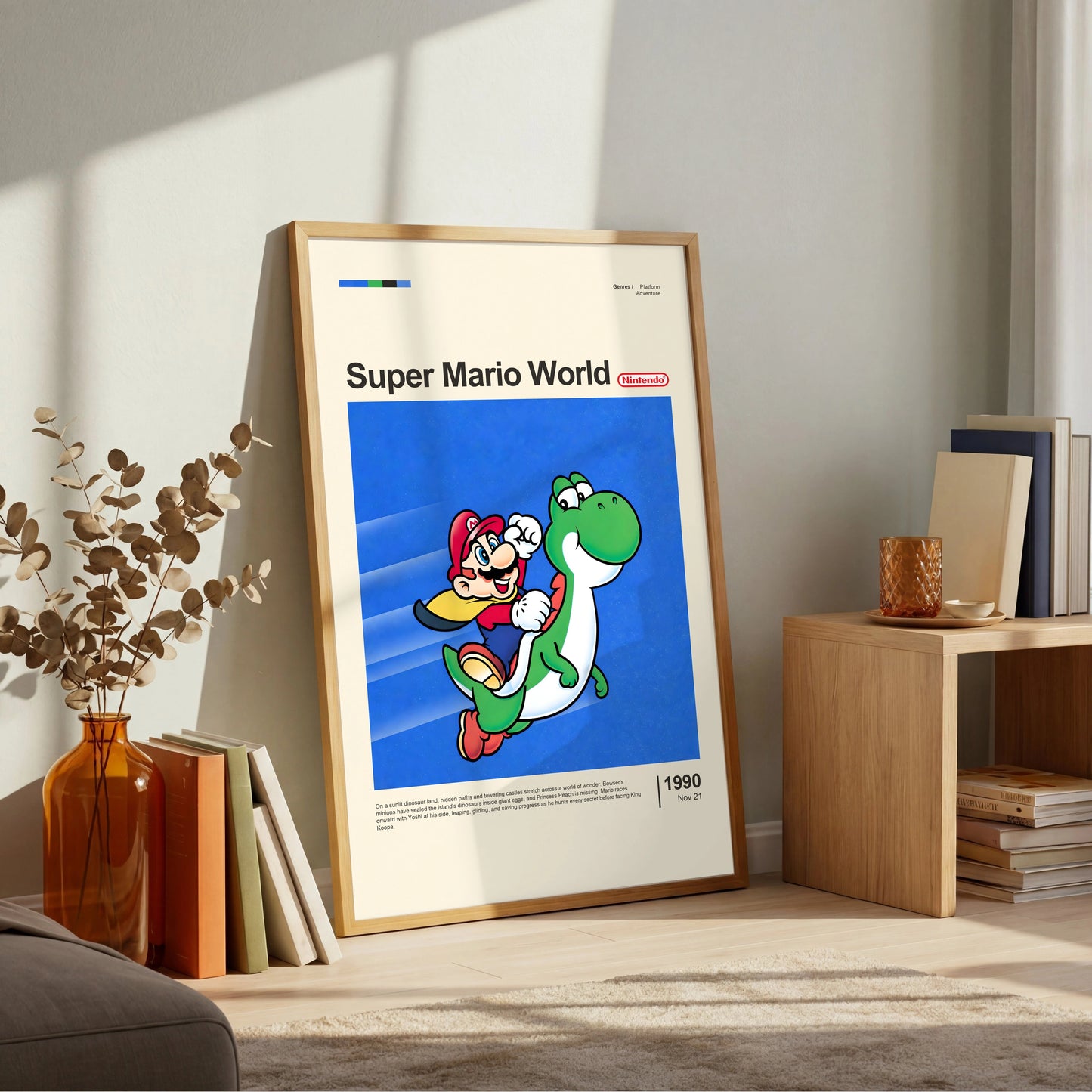 Super Mario World Poster — view 6