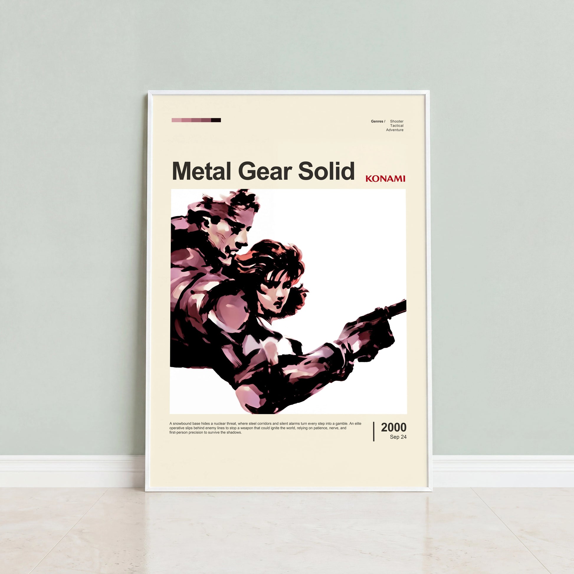 Metal Gear Solid Poster — view 4