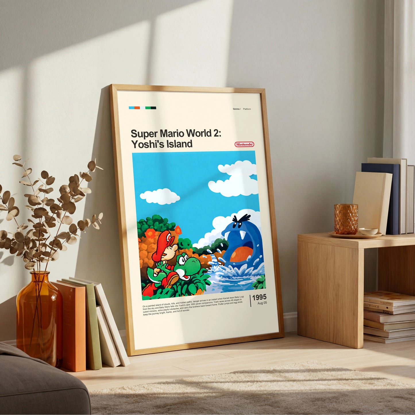 Super Mario World 2: Yoshi's Island Poster — view 6