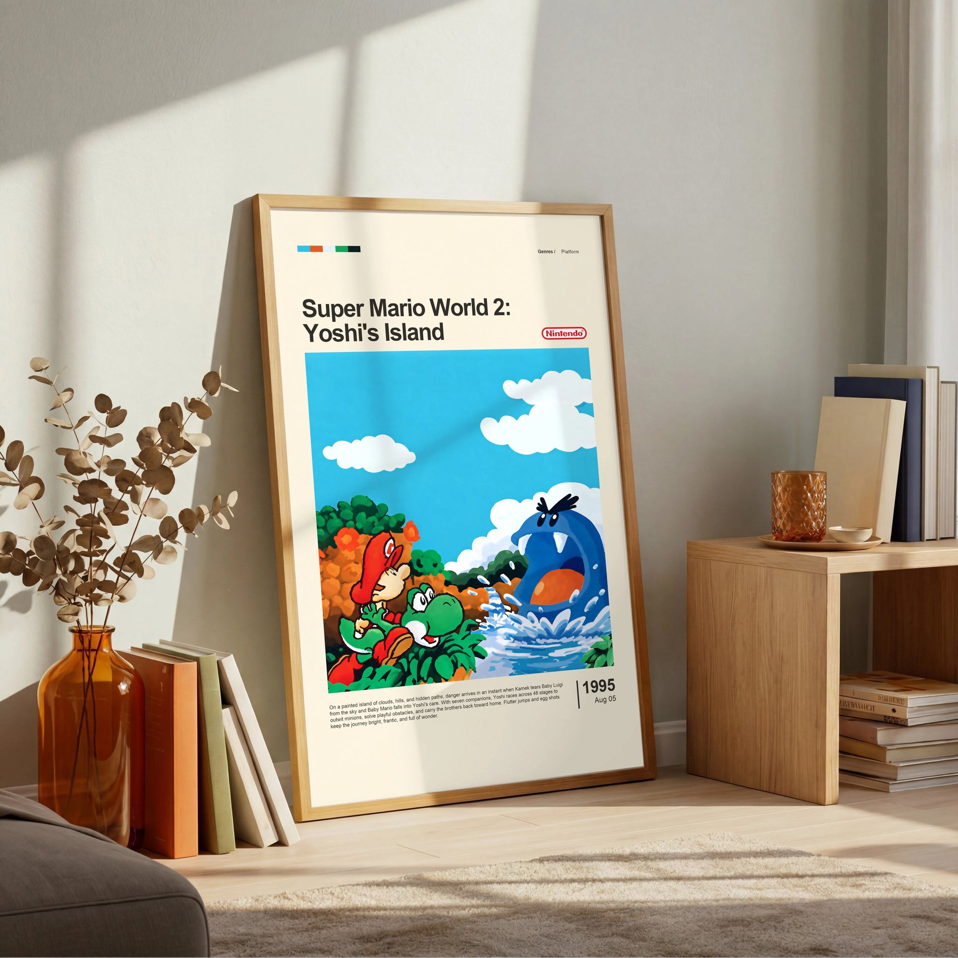 Super Mario World 2: Yoshi's Island Poster — view 6