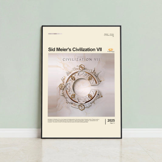 Sid Meier's Civilization VII Poster