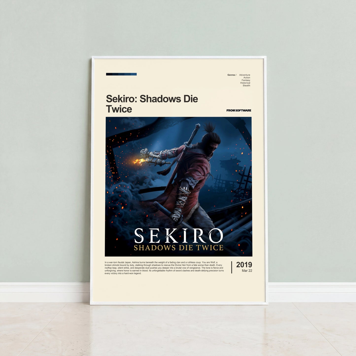 Sekiro: Shadows Die Twice Poster — view 3