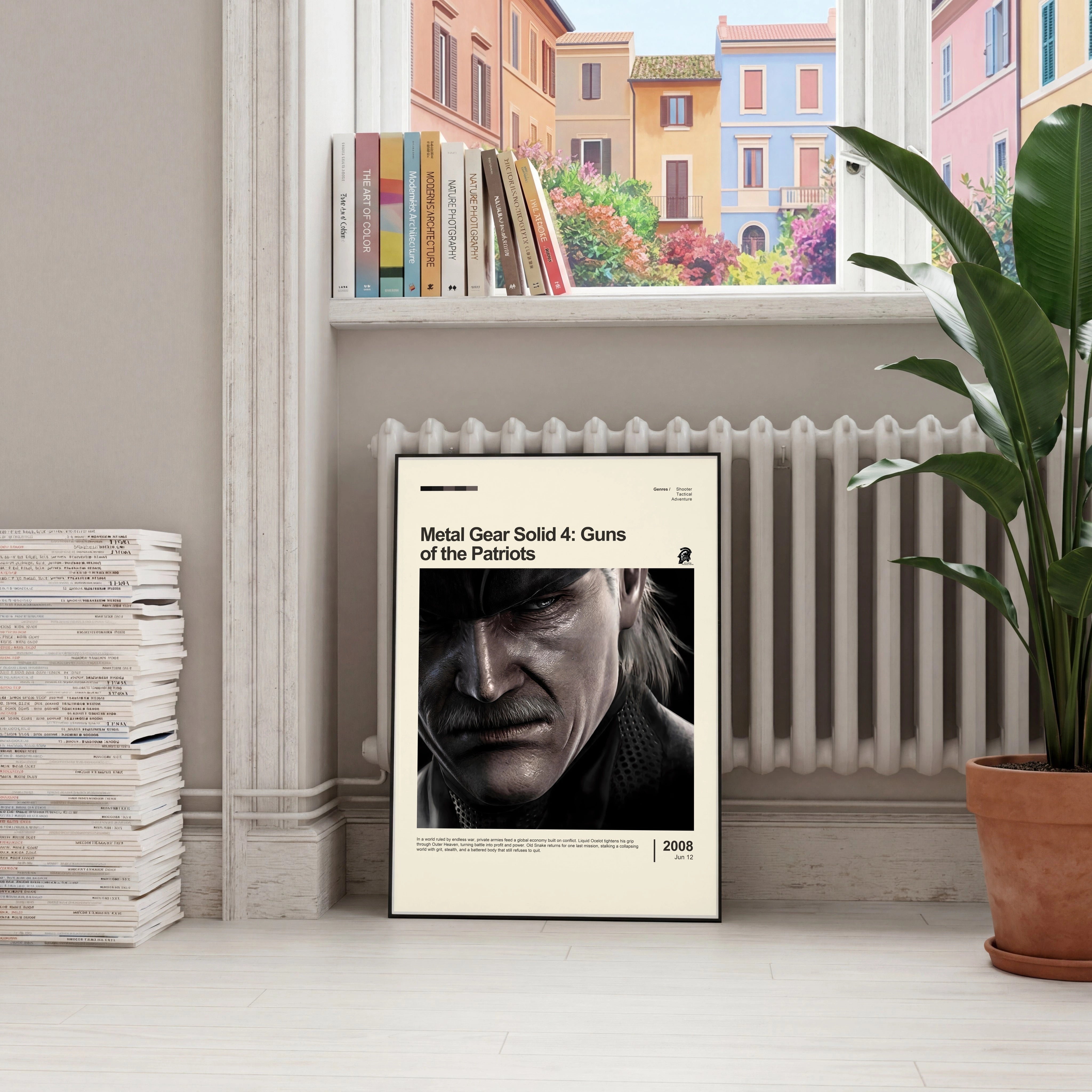 Metal Gear Solid 4 Poster – The Geek Pixel