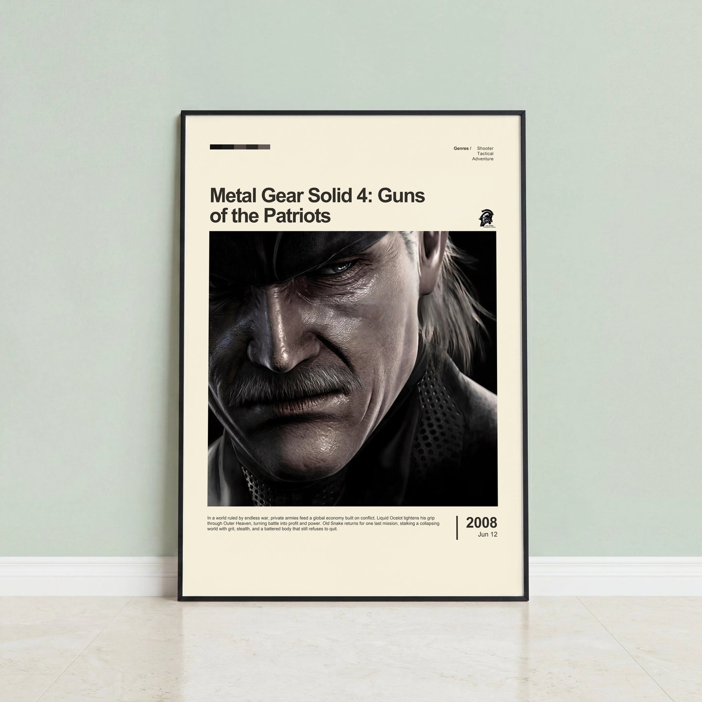 Metal Gear Solid 4 Poster — view 3