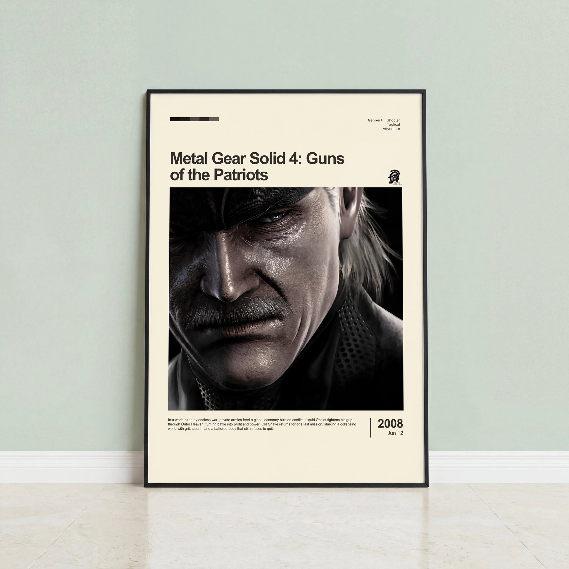 Metal Gear Solid 4 Poster — view 3