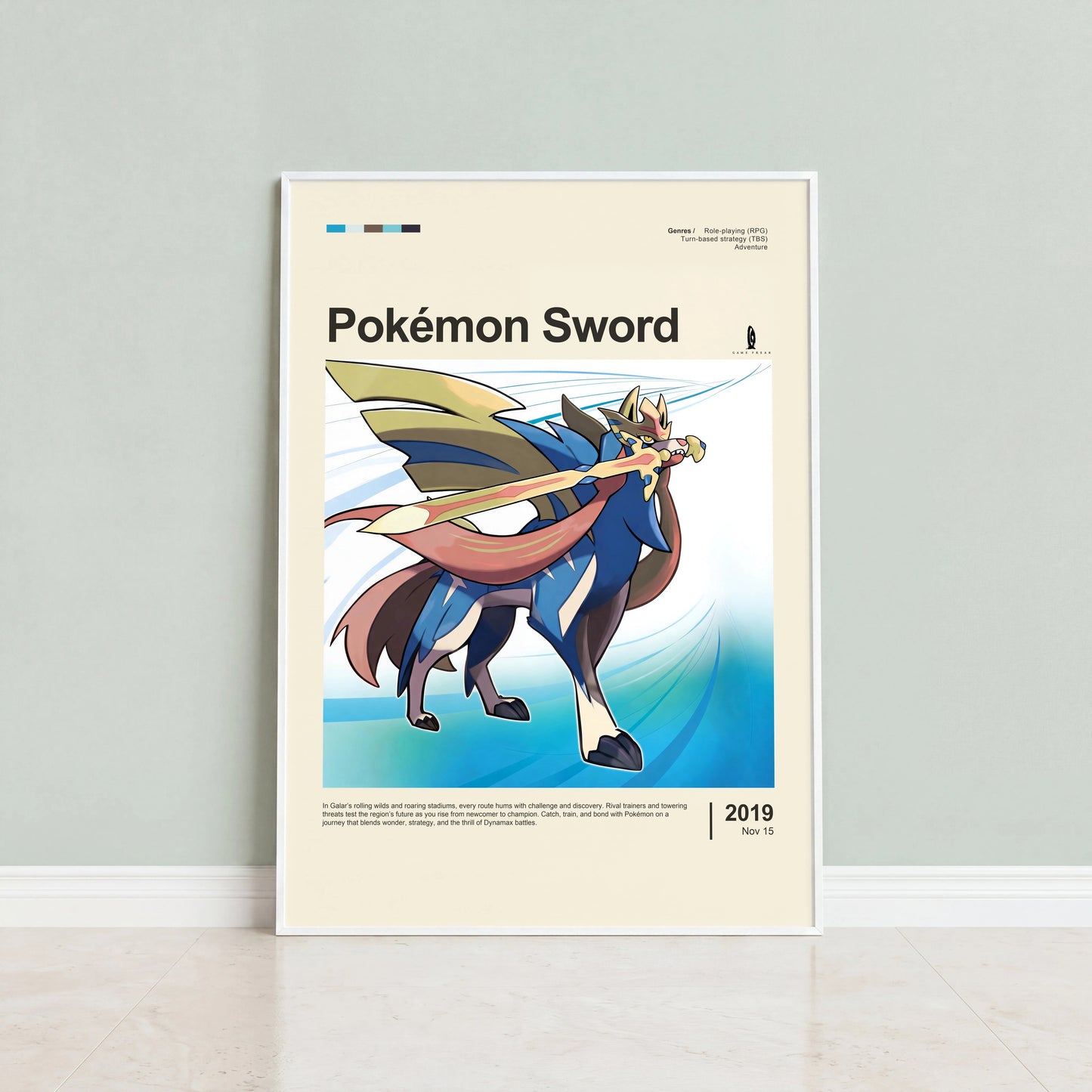 Pokémon Sword Poster — view 4