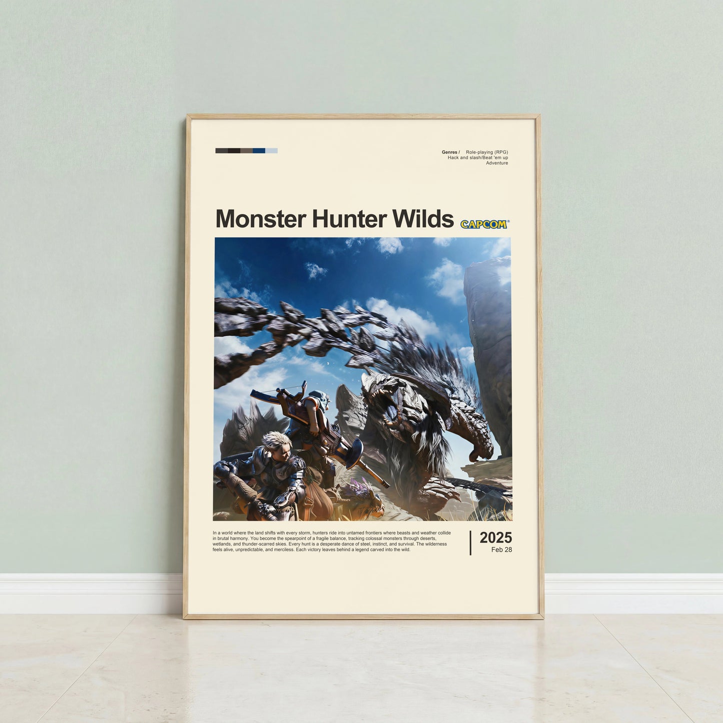 Monster Hunter Wilds Poster — view 2
