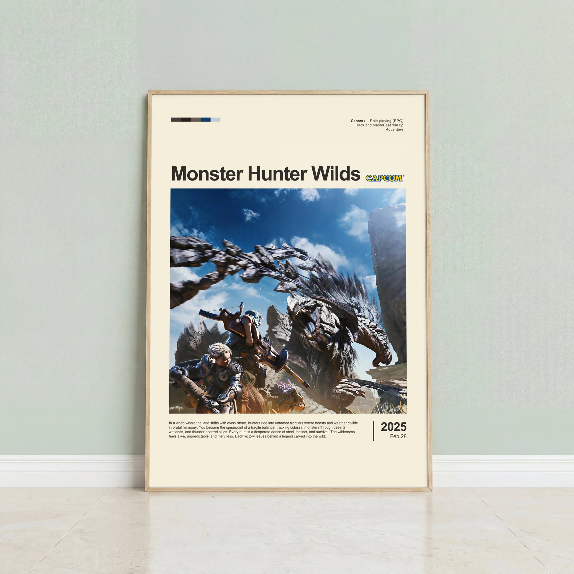 Monster Hunter Wilds Poster — view 2