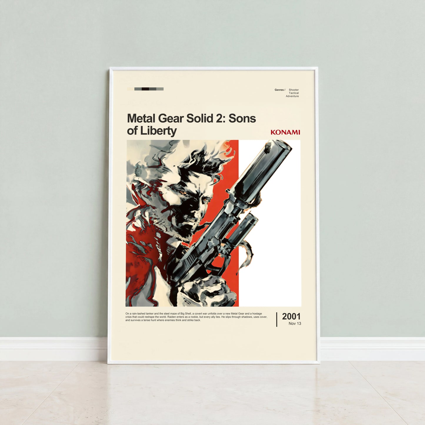 Metal Gear Solid 2: Sons of Liberty Poster — view 4