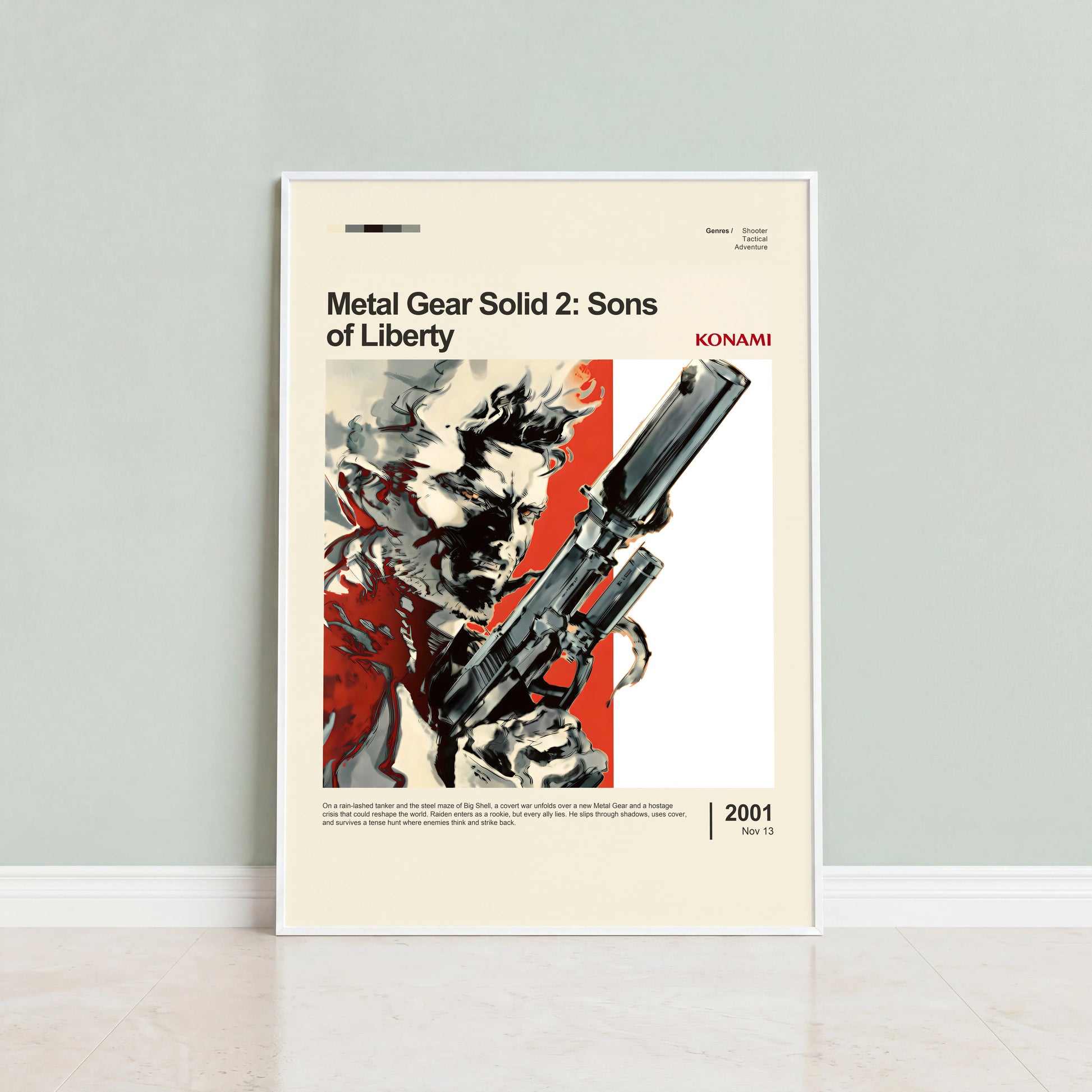 Metal Gear Solid 2: Sons of Liberty Poster — view 4