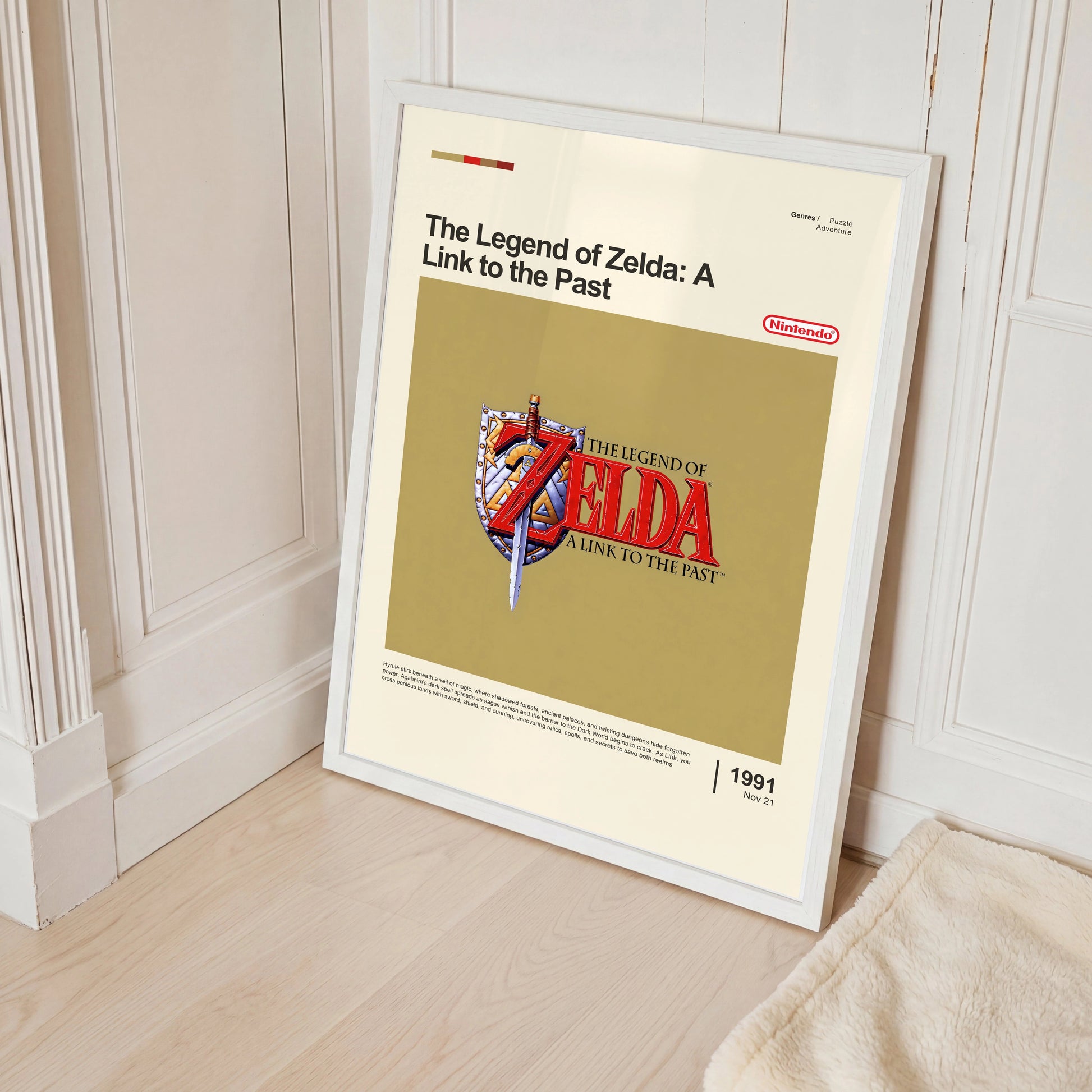 The Legend of Zelda: A Link to the Past Poster — view 2