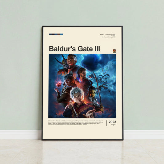 Baldur's Gate III Poster