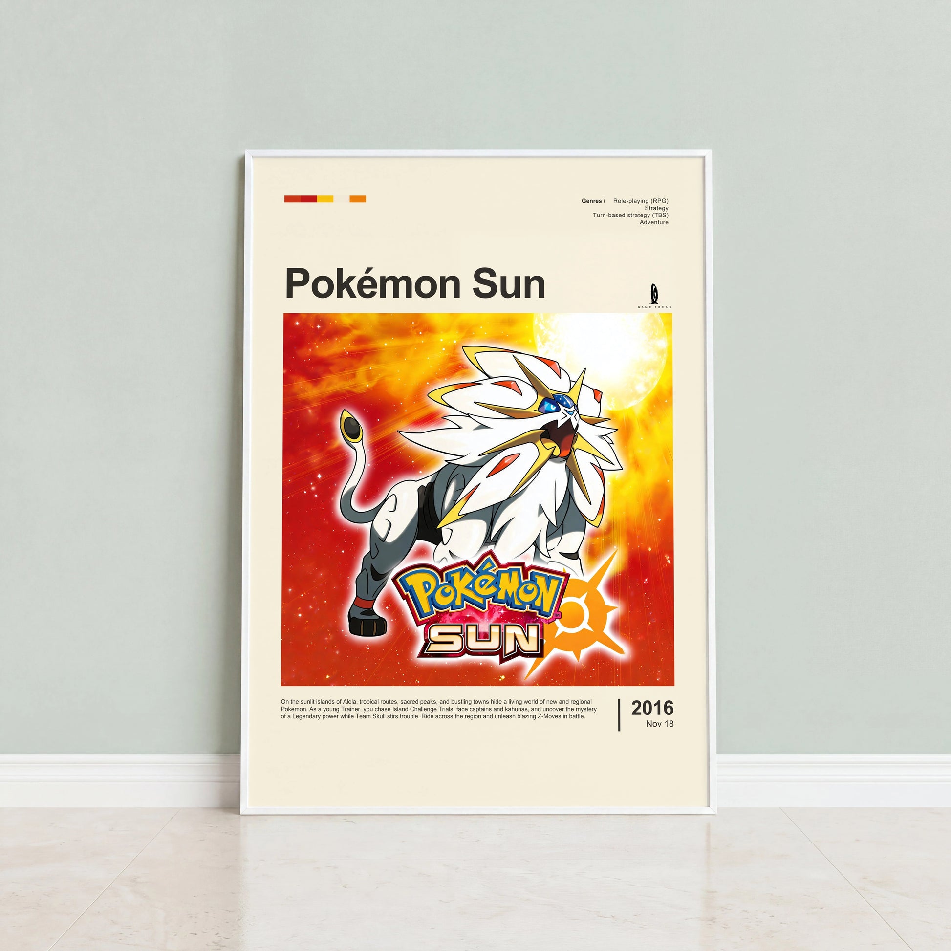 Pokémon Sun Poster — view 4