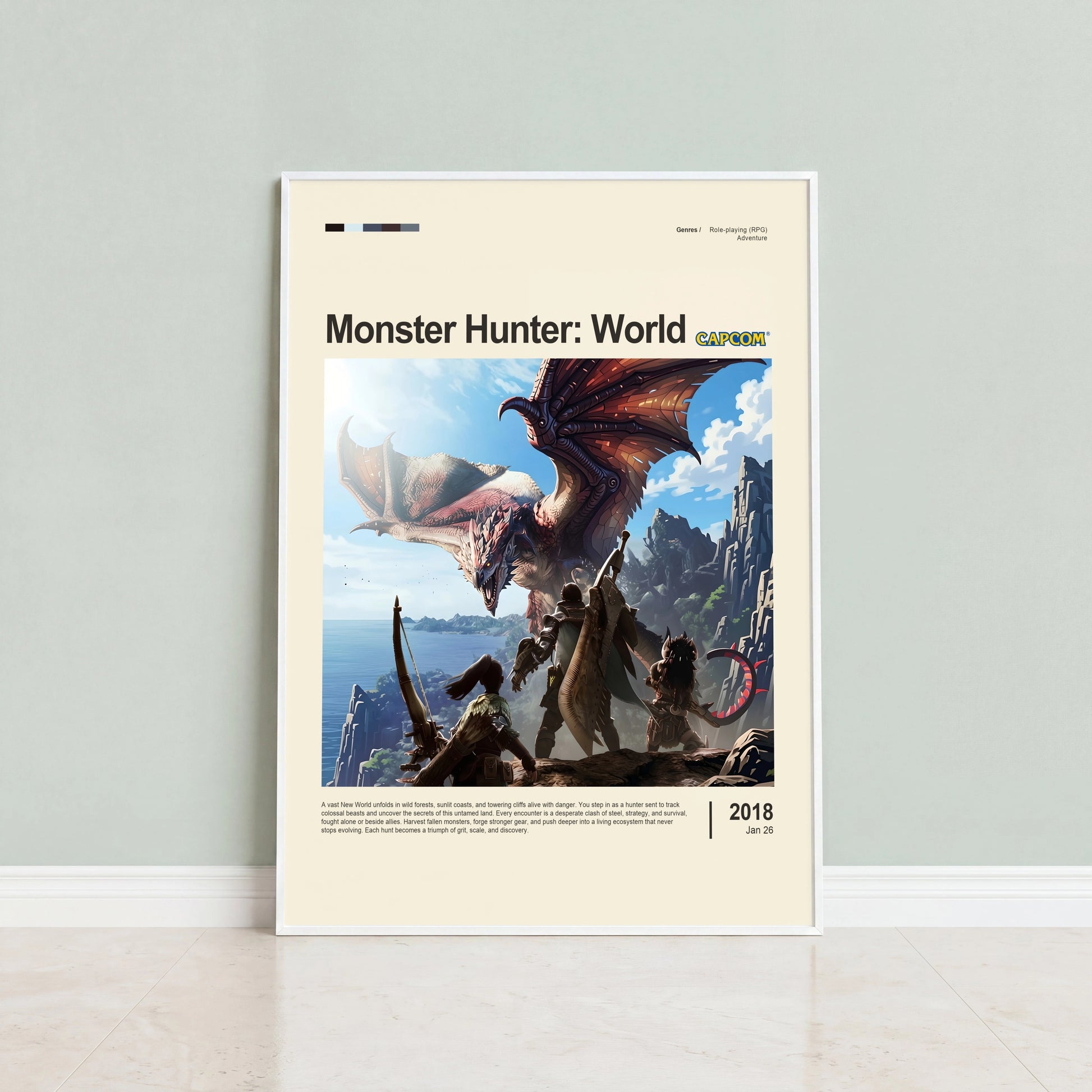 Monster Hunter: World Poster — view 3