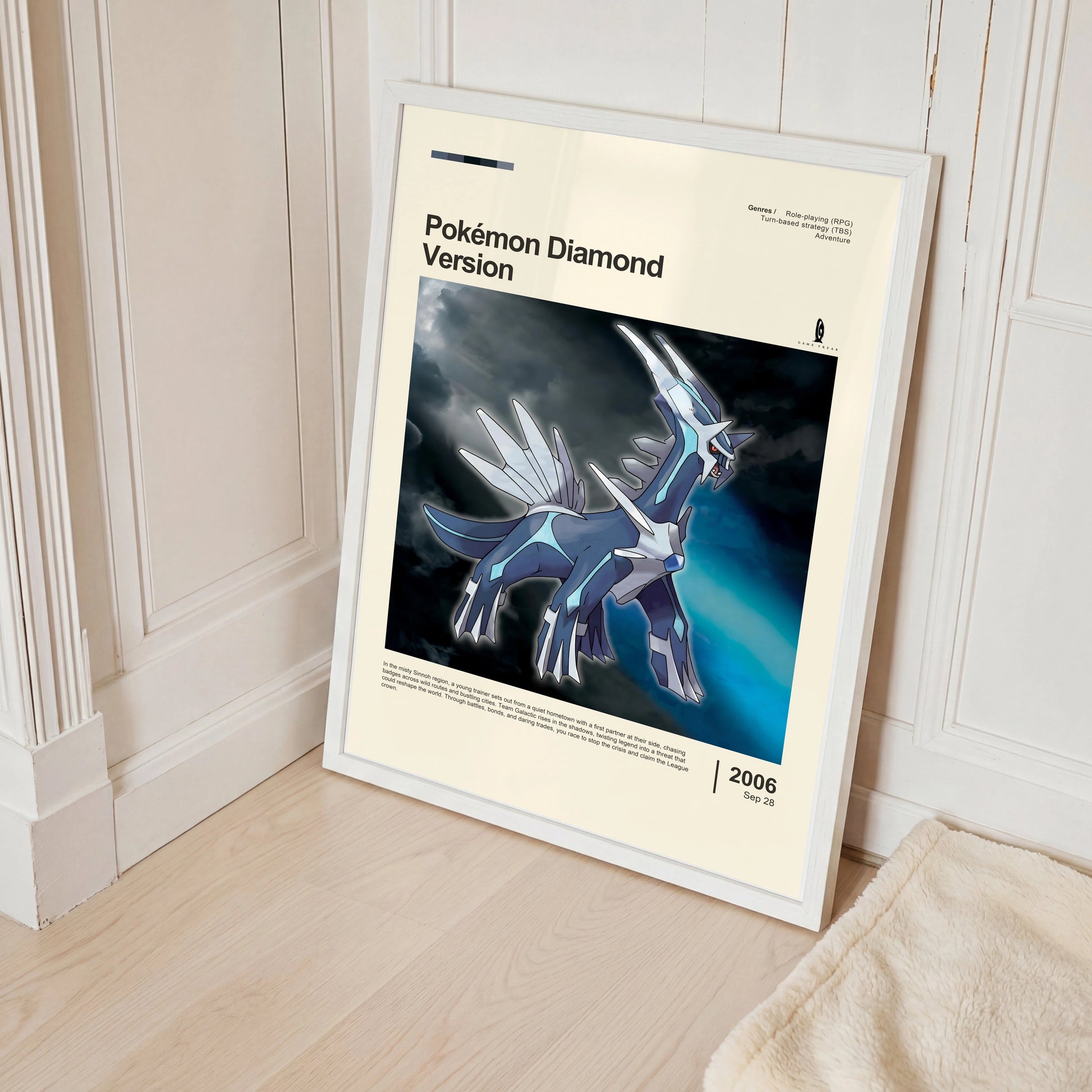 Pokémon Diamond Version Poster — view 2