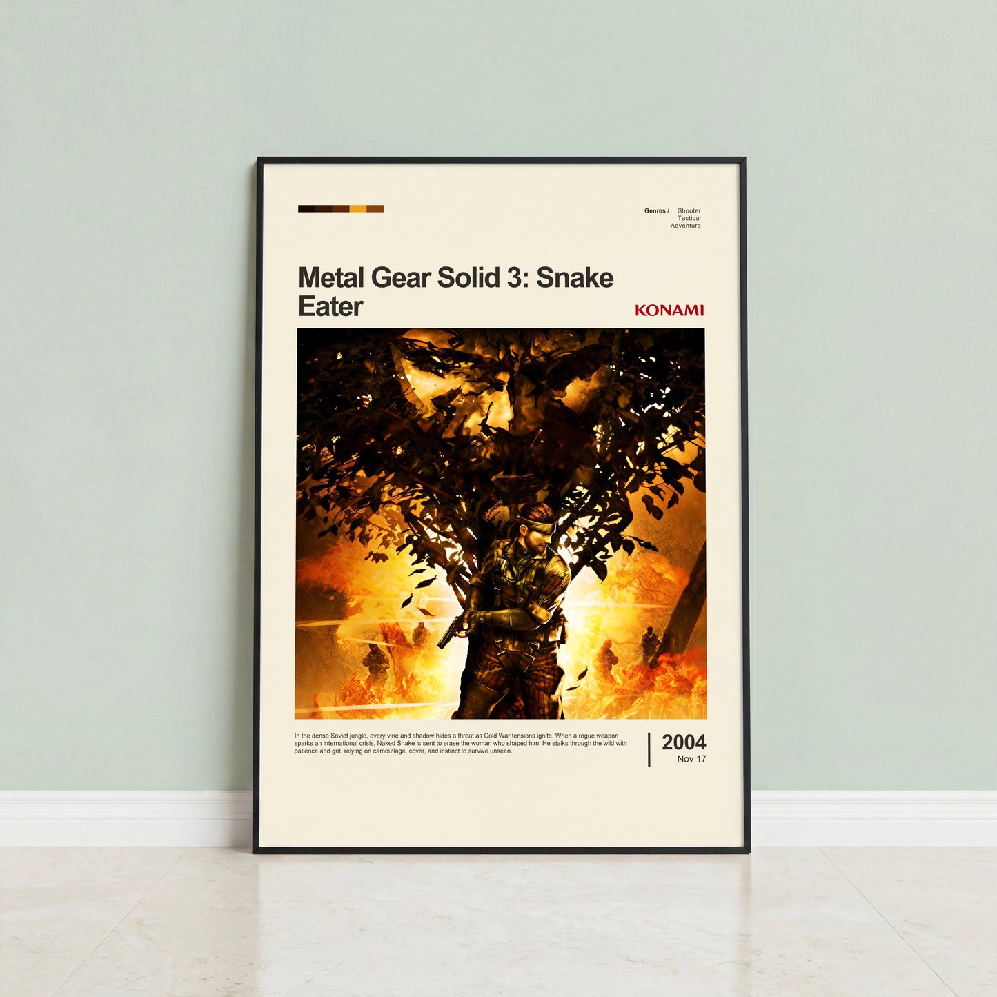 Metal Gear Solid 3: Snake Eater Poster — view 3